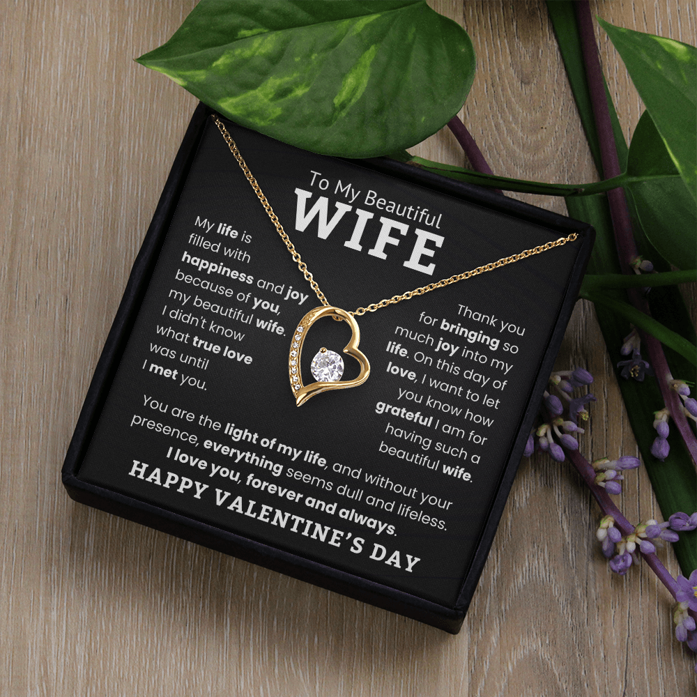 Forever & Always – A Special Valentine Gift for My Wife