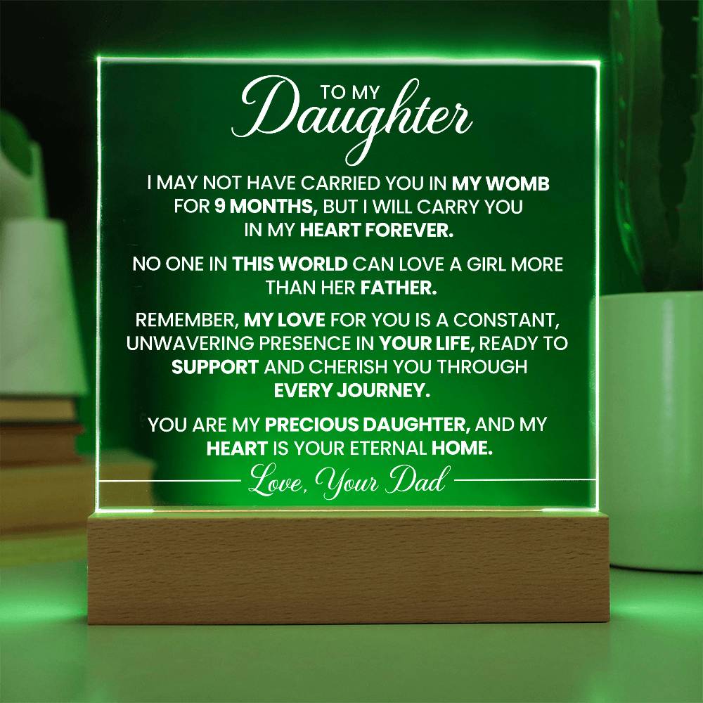 To My Sweet Daughter My Love Always