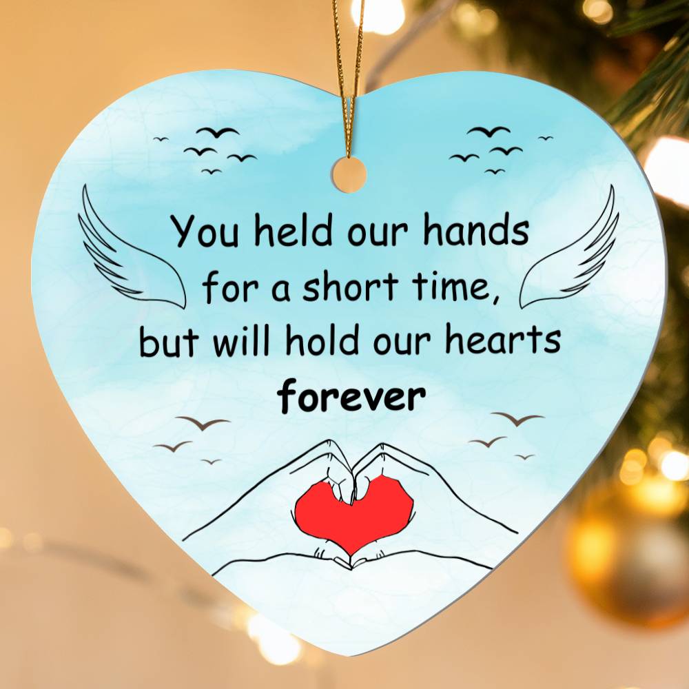 To My Soulmate - How Much You Mean To Me (High Gloss Heart Ornament)