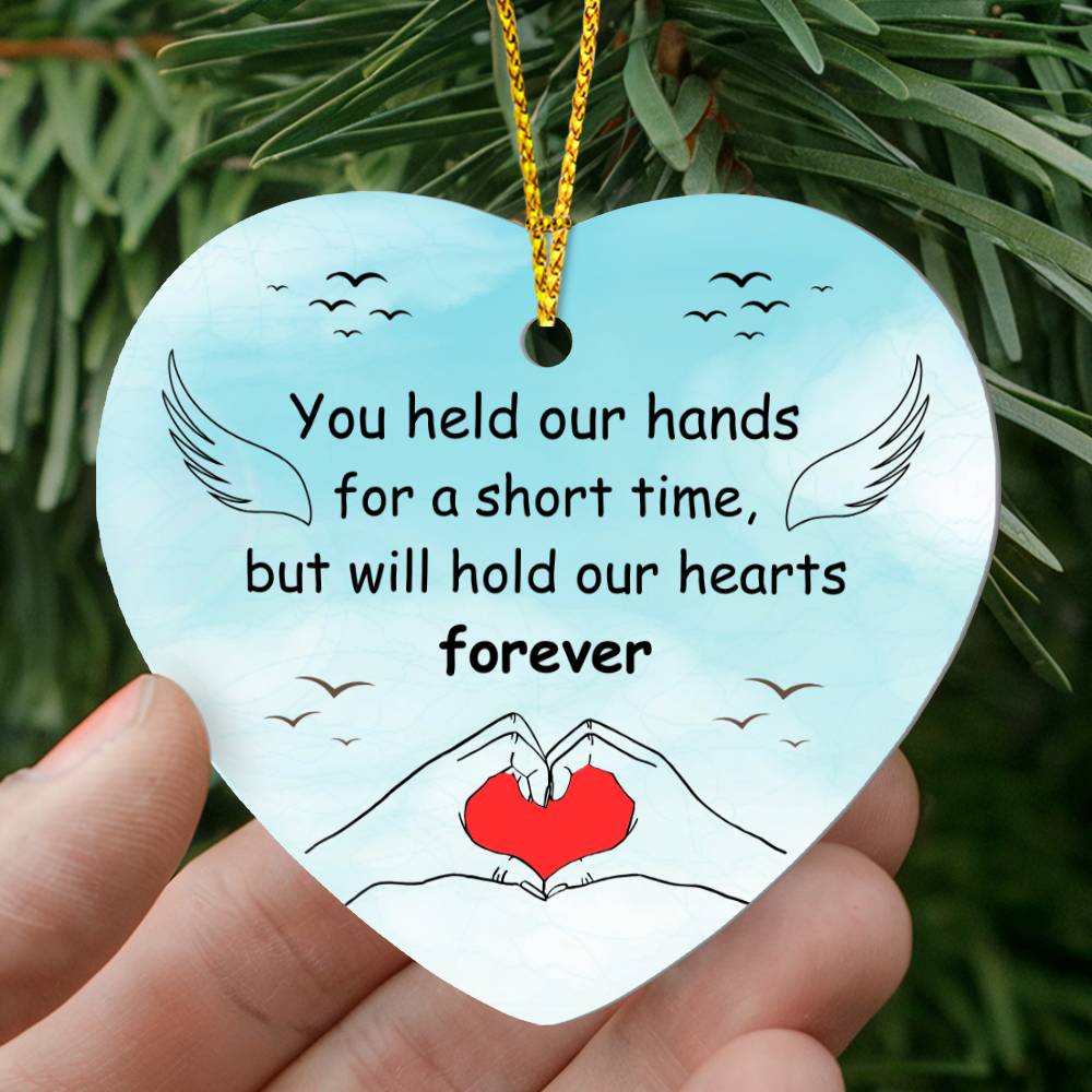 To My Soulmate - How Much You Mean To Me (High Gloss Heart Ornament)