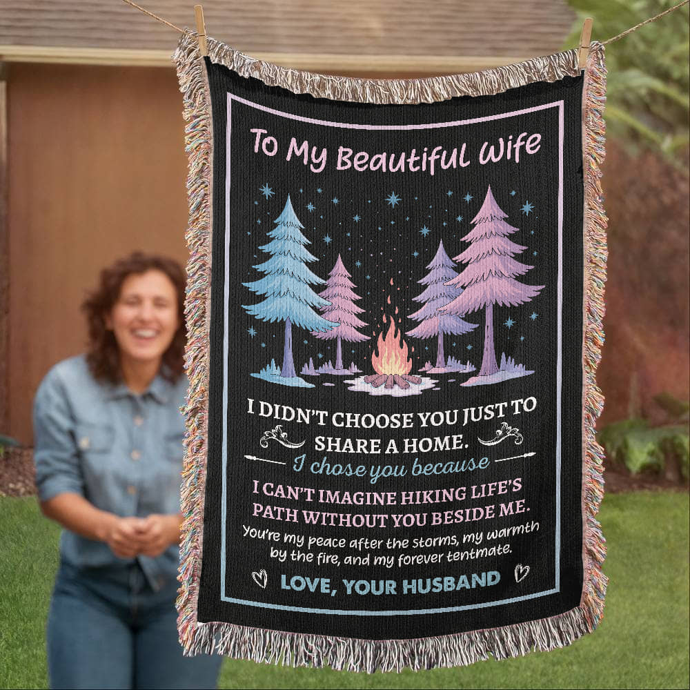 To My Beautiful Wife – You’re My Peace, My Fire, My Forever Tentmate 💕