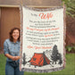 My Heart to You Blanket – Gift for Wife