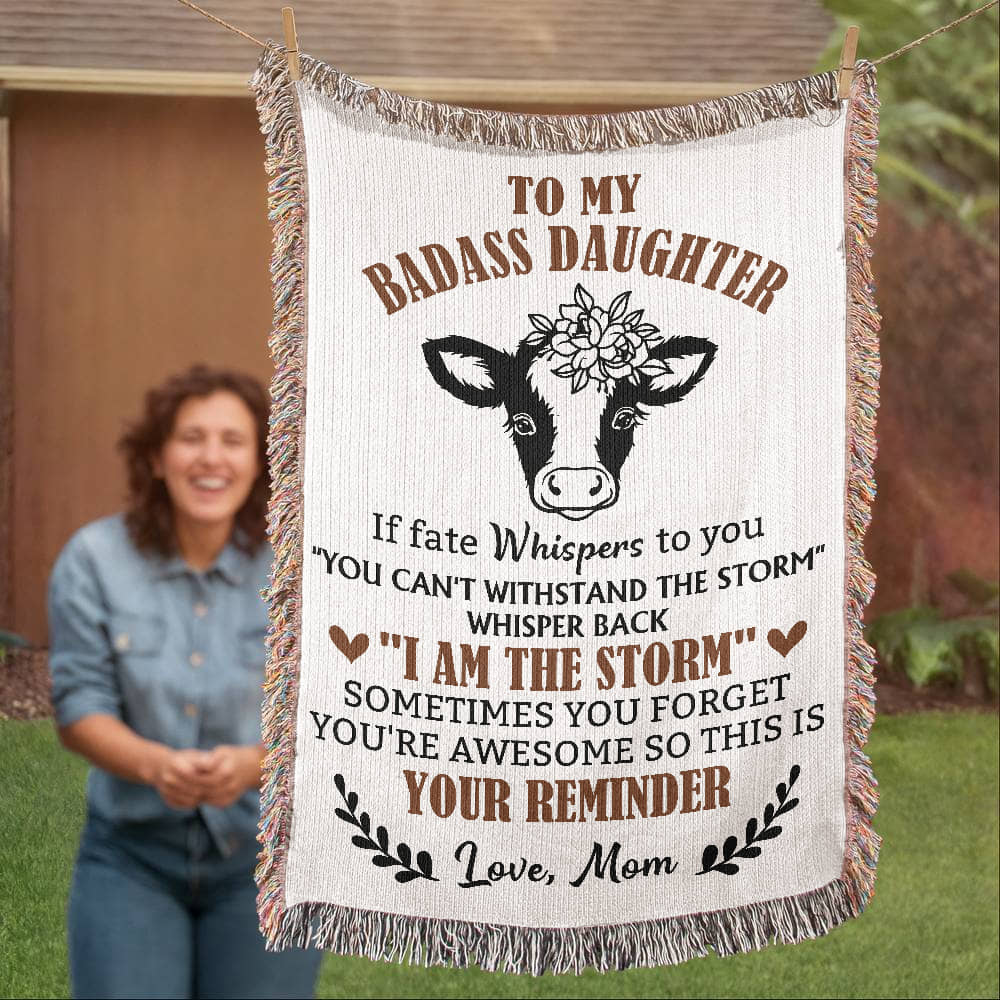 To My Badass Daughter – You Are the Storm ⚡🐮