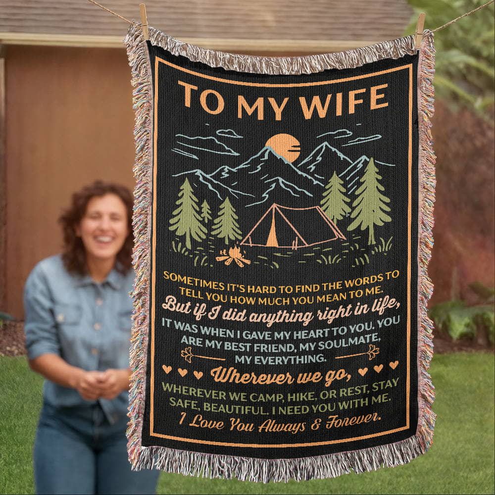 To My Wife – Wherever We Camp, Hike, or Rest, Stay Safe ❤️