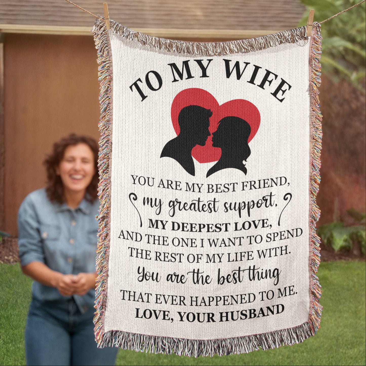 Gift for Wife – Best Thing Ever Love Blanket