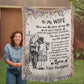 Timeless Love Sketch Blanket – A Gift for Wife