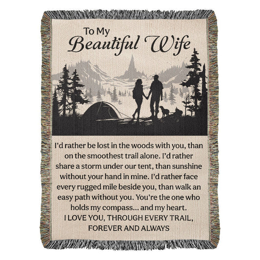 To My Beautiful Wife – My Compass, My Forever ❤️🏕️