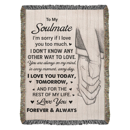 Forever & Always – Soulmate Love Gift Blanket