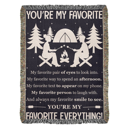 Camping Blanket Gift – For Your Favorite Person in the World