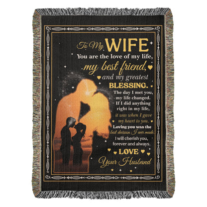 My Greatest Blessing Blanket – Gift for My Wife