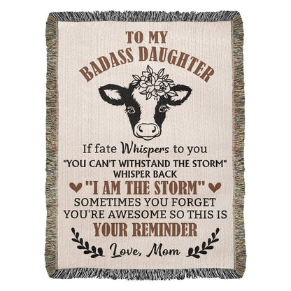 To My Badass Daughter – You Are the Storm ⚡🐮