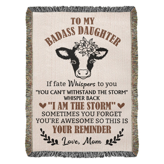 To My Badass Daughter – You Are the Storm ⚡🐮