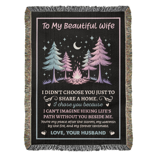 To My Beautiful Wife – My Peace After the Storms, My Forever Tentmate 🏕️💖