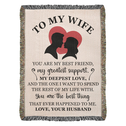 Gift for Wife – Best Thing Ever Love Blanket