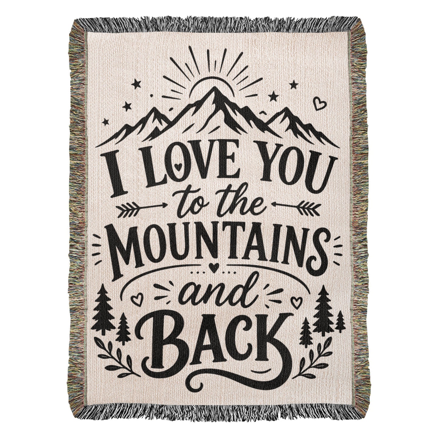 I Love You to the Moon and Back (Blanket)