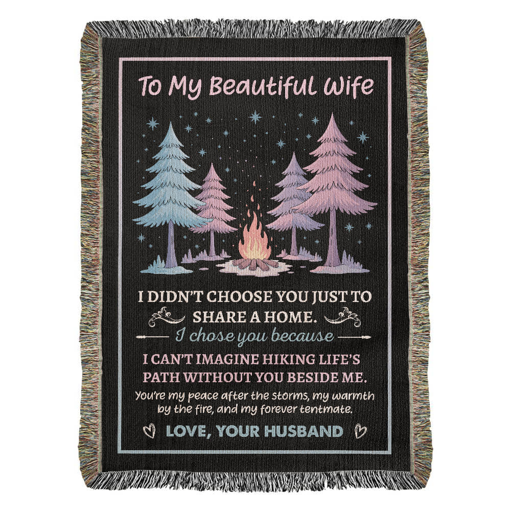 To My Beautiful Wife – You’re My Peace, My Fire, My Forever Tentmate 💕