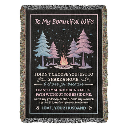 To My Beautiful Wife – You’re My Peace, My Fire, My Forever Tentmate 💕