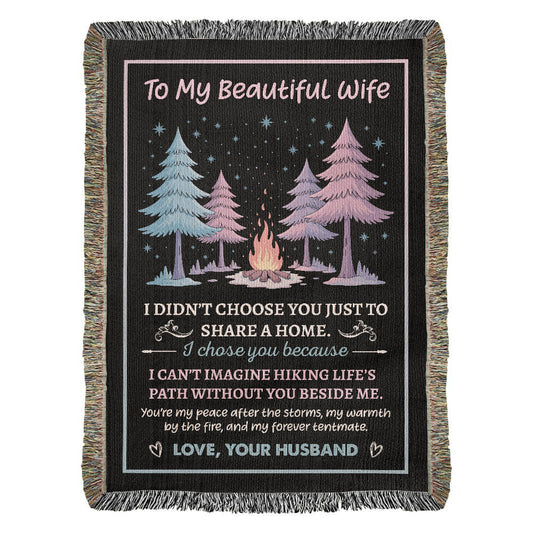 To My Beautiful Wife – You’re My Peace, My Fire, My Forever Tentmate 💕