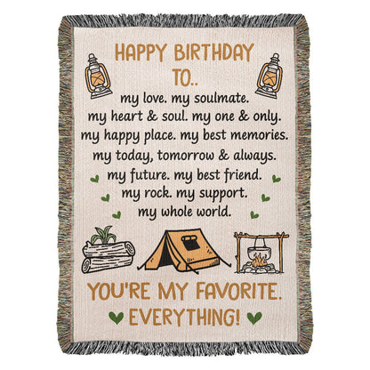 Happy Birthday to My Favorite Person 💛⛺