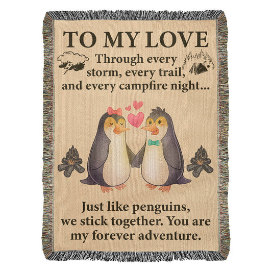 To My Love – We Stick Together Like Penguins 🐧❤️