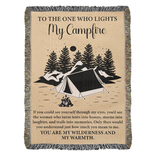 To The One Who Lights My Campfire – You Are My Wilderness & My Warmth 🏕️❤️