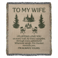 Camping Blanket Gift for Wife – I FLUFFING Love You, Always