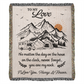 Camping Blanket Gift – For the One Who’s Your Rock, Through Every Hour and Horizon