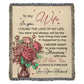Forever Memories Blanket – Wife Gift