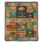 Happy Camping Blanket Gift