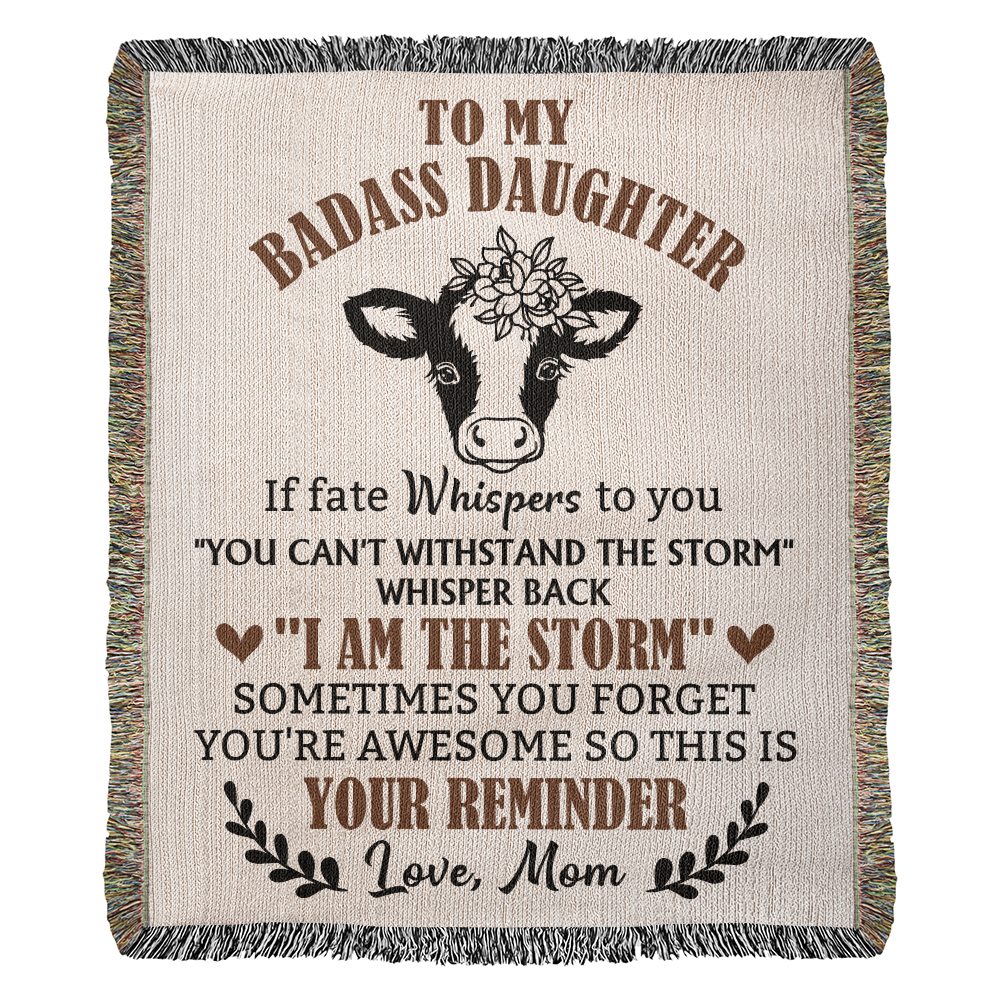 To My Badass Daughter – You Are the Storm ⚡🐮