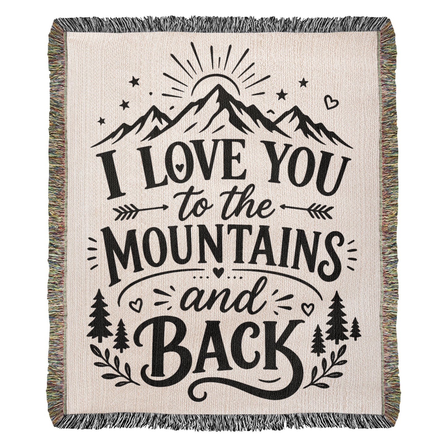 I Love You to the Moon and Back (Blanket)