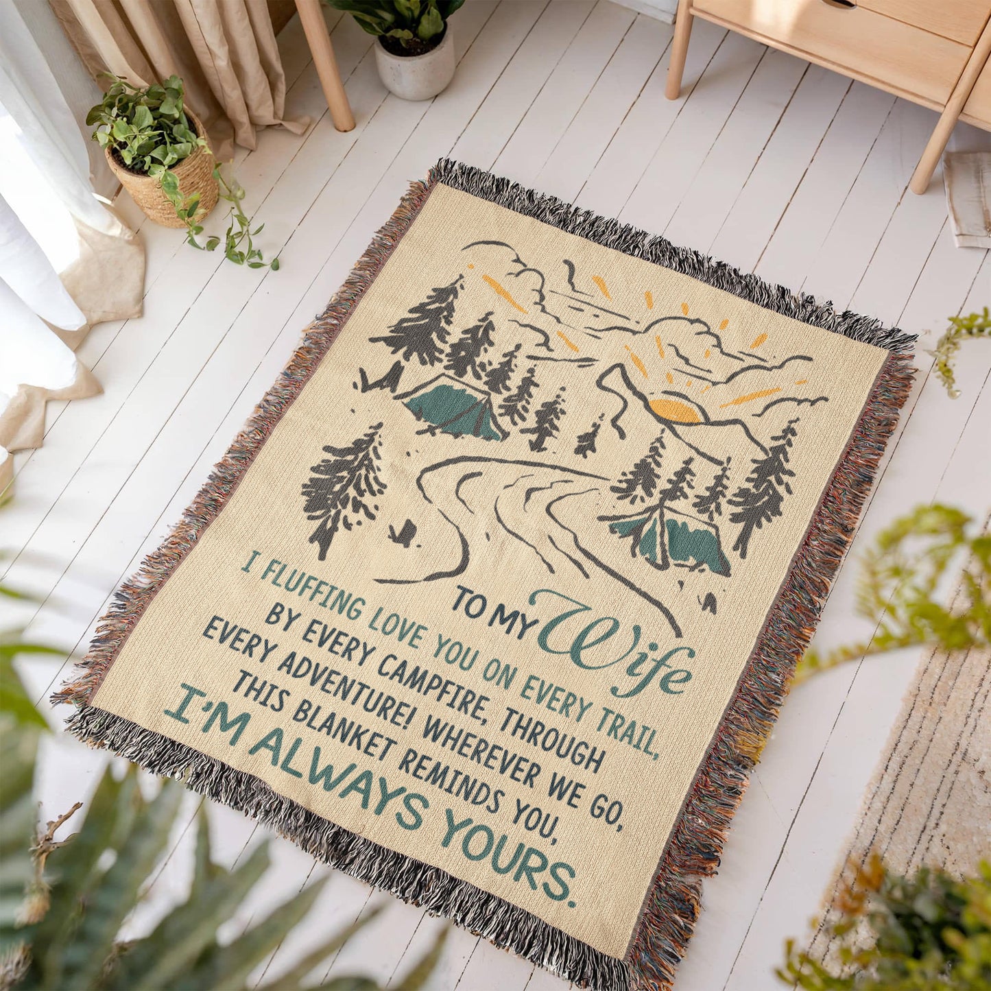 To My Wife – I Fluffing Love You on Every Trail 🏕️💚