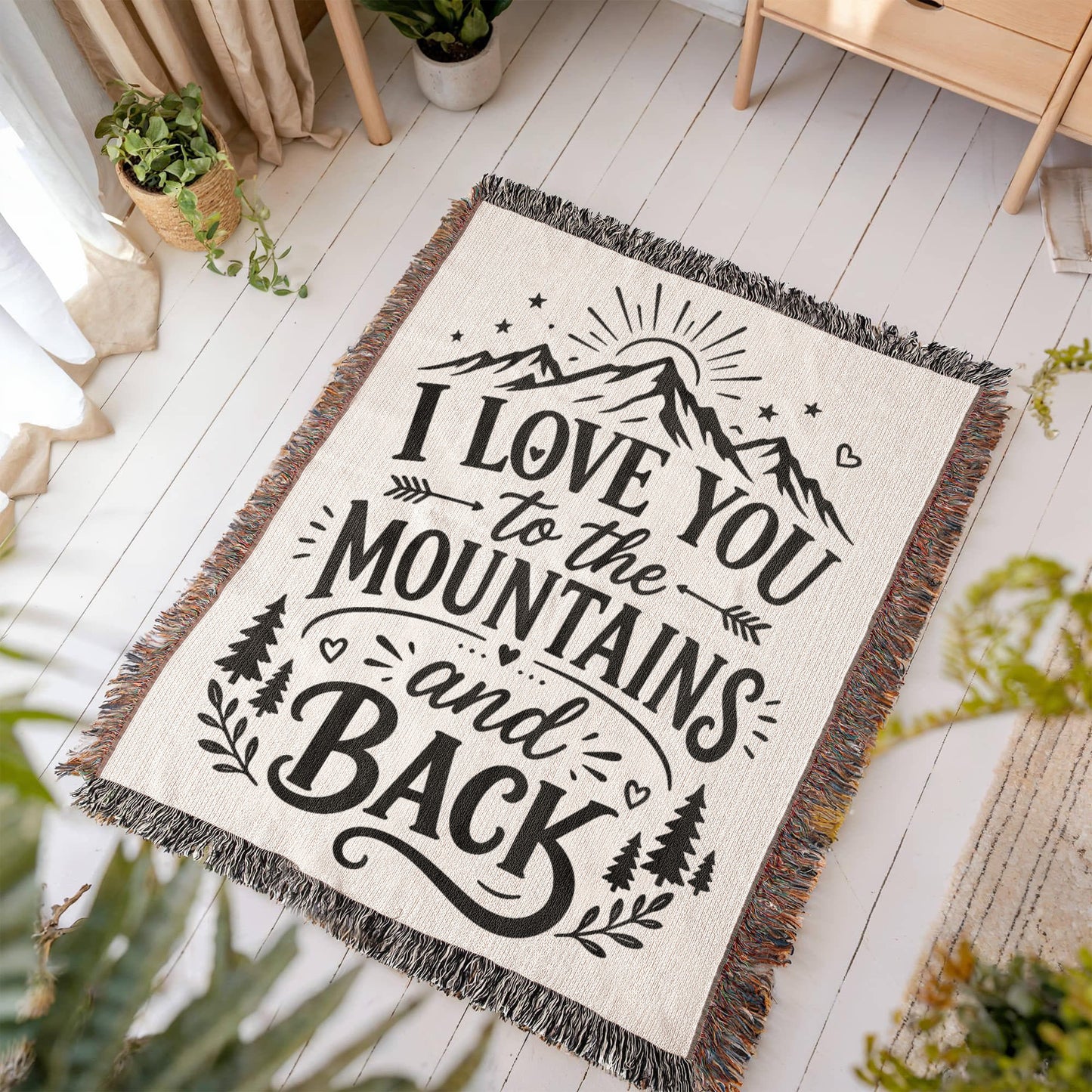 I Love You to the Moon and Back (Blanket)