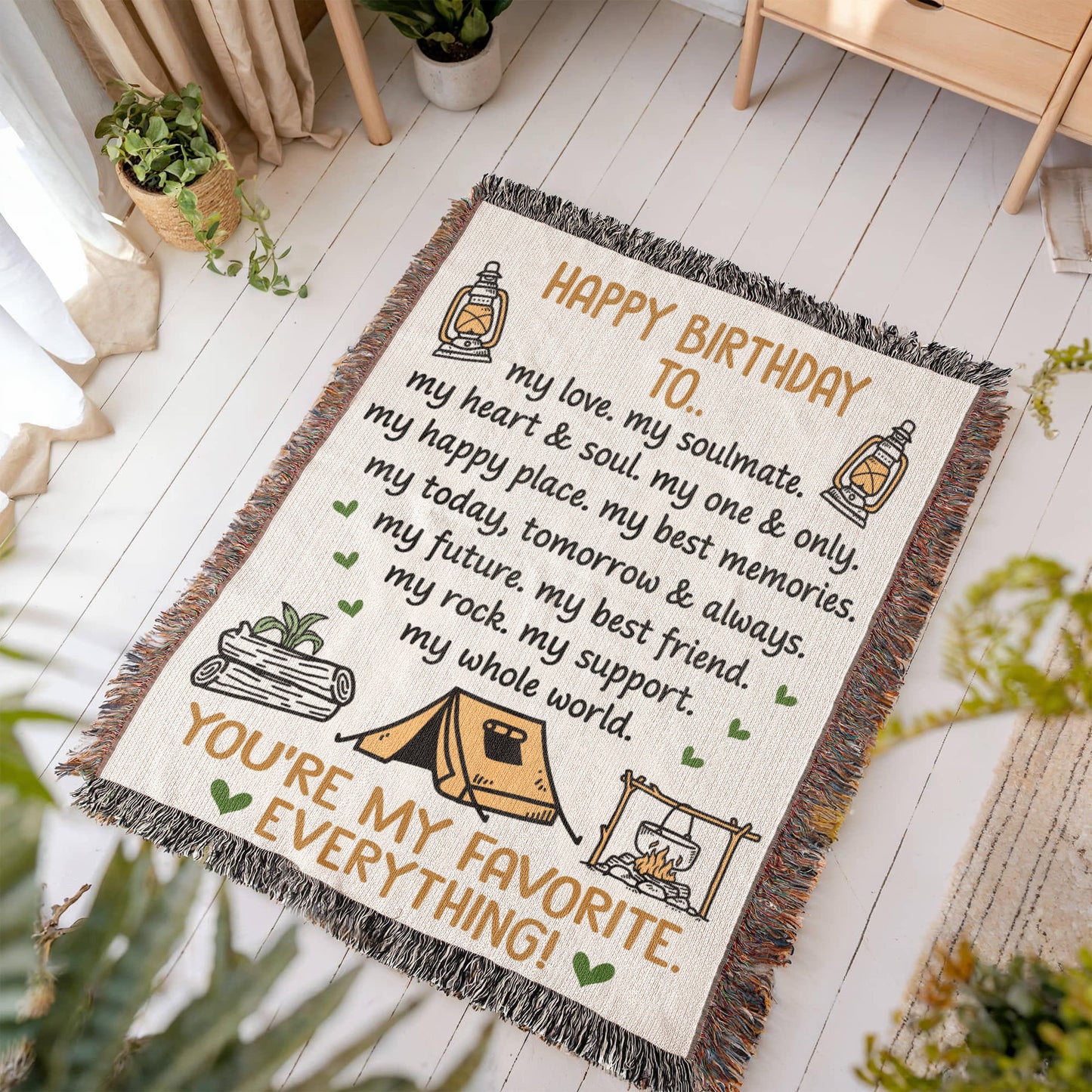 Happy Birthday to My Favorite Person 💛⛺