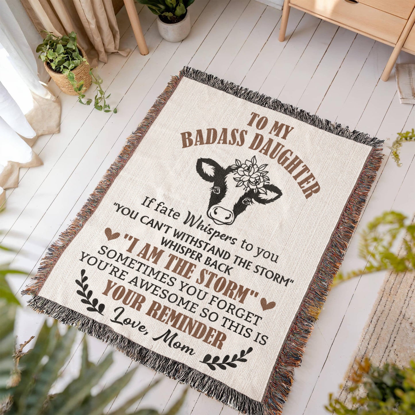 To My Badass Daughter – You Are the Storm ⚡🐮