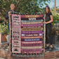 Gift for Wife – You Are My Sunshine Blanket