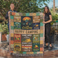 Happy Camping Blanket Gift