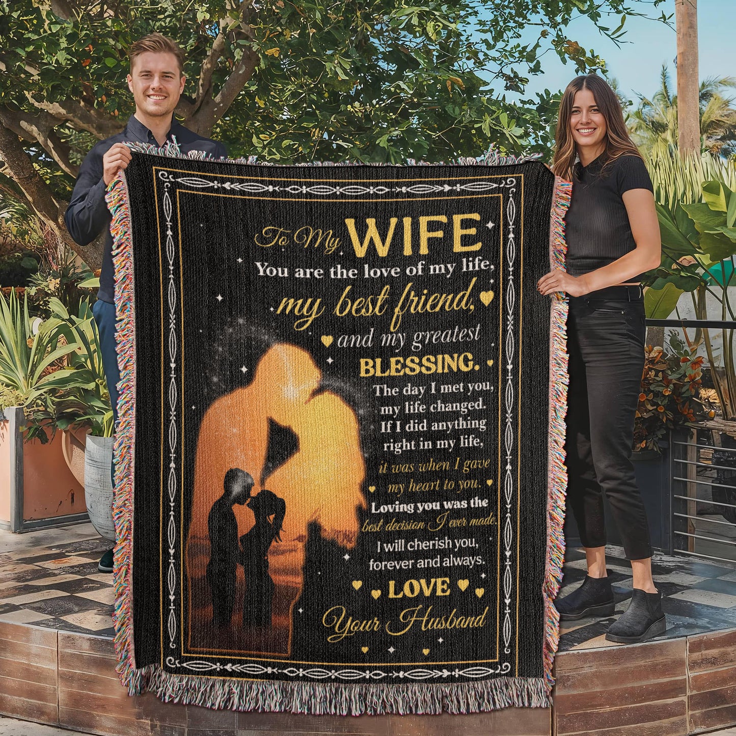 My Greatest Blessing Blanket – Gift for My Wife