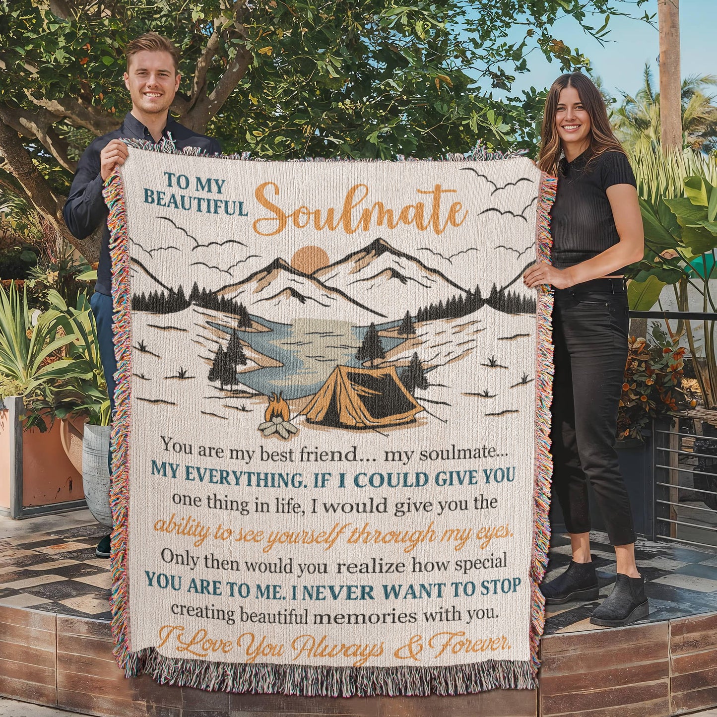 To My Soulmate — A Love Letter Wrapped in Mountains & Memory 🏕️❤️