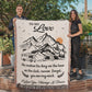 Camping Blanket Gift – For the One Who’s Your Rock, Through Every Hour and Horizon