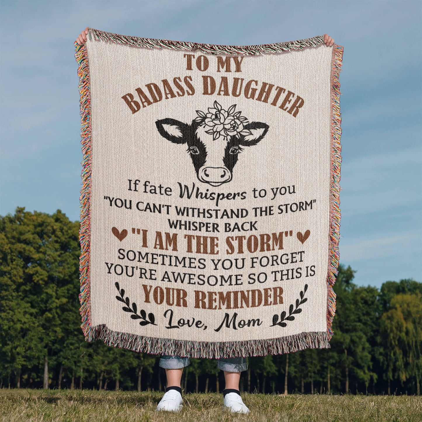 To My Badass Daughter – You Are the Storm ⚡🐮