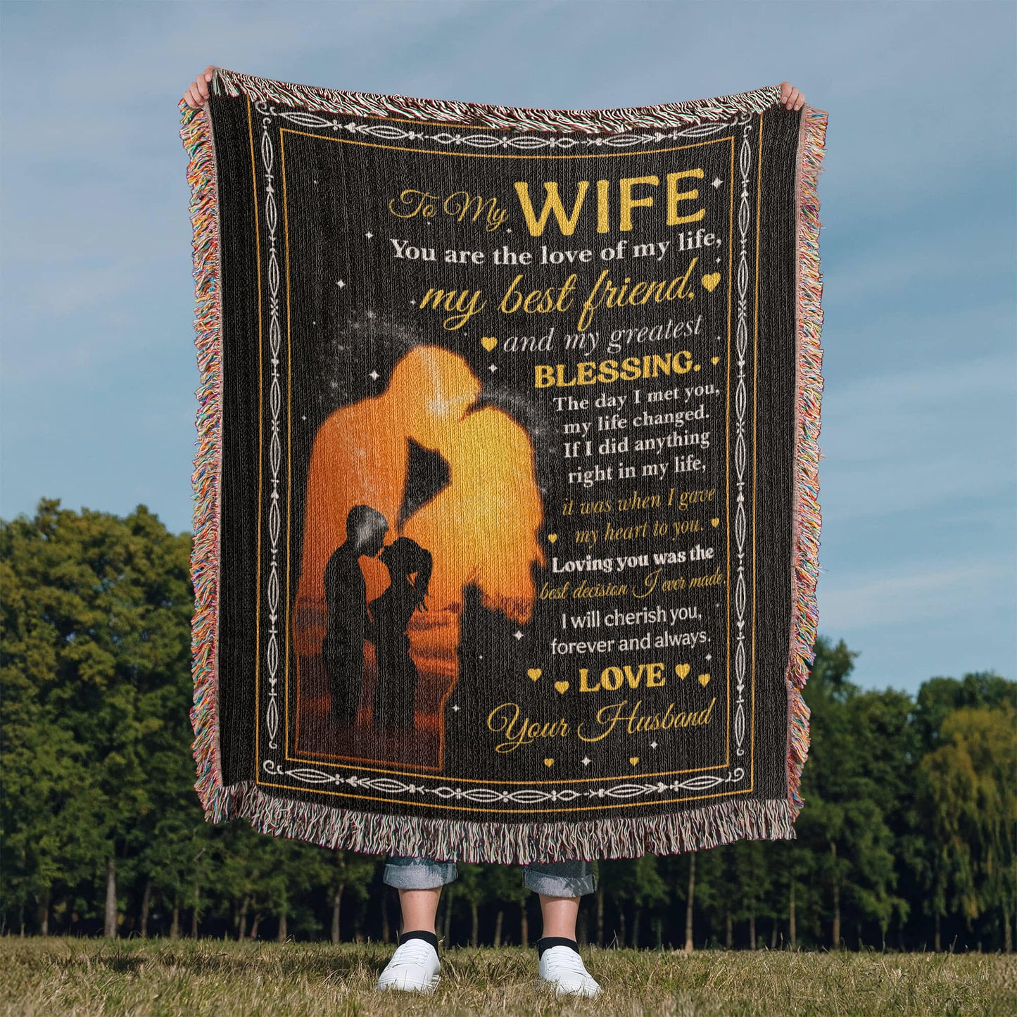 My Greatest Blessing Blanket – Gift for My Wife