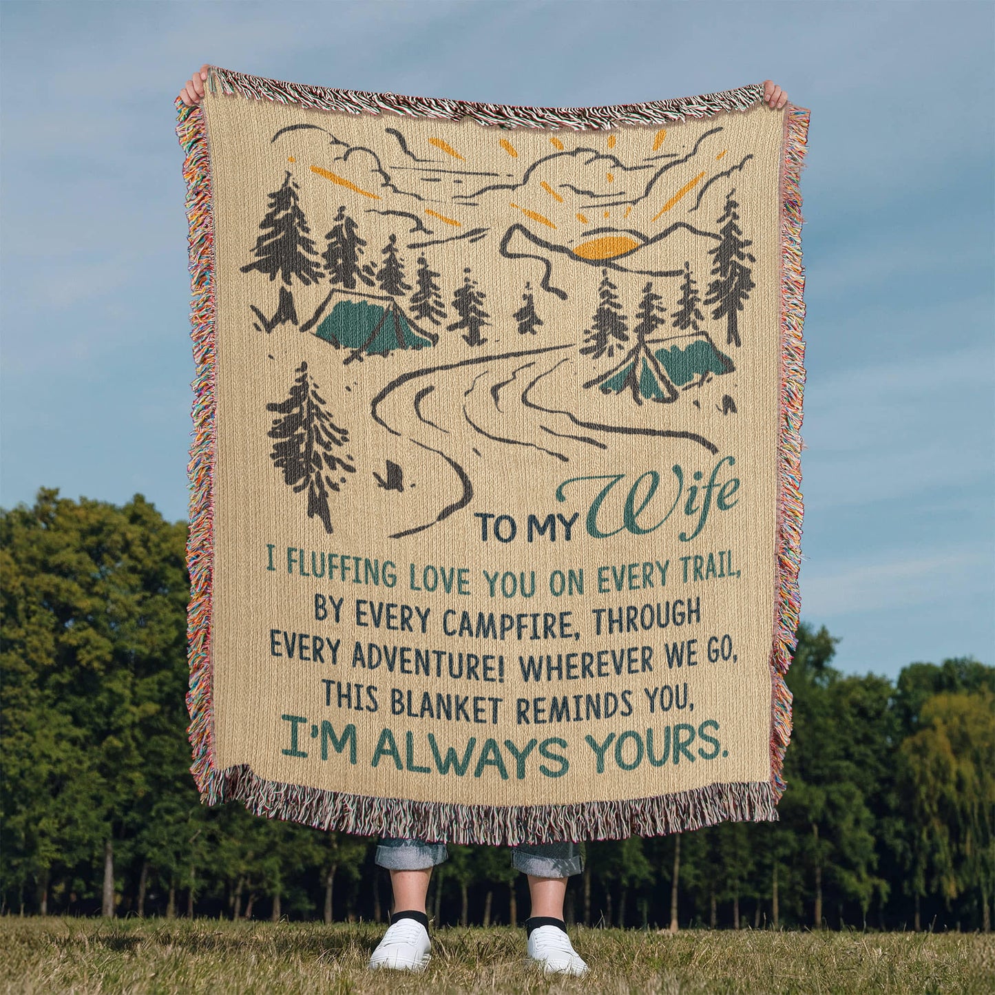 To My Wife – I Fluffing Love You on Every Trail 🏕️💚