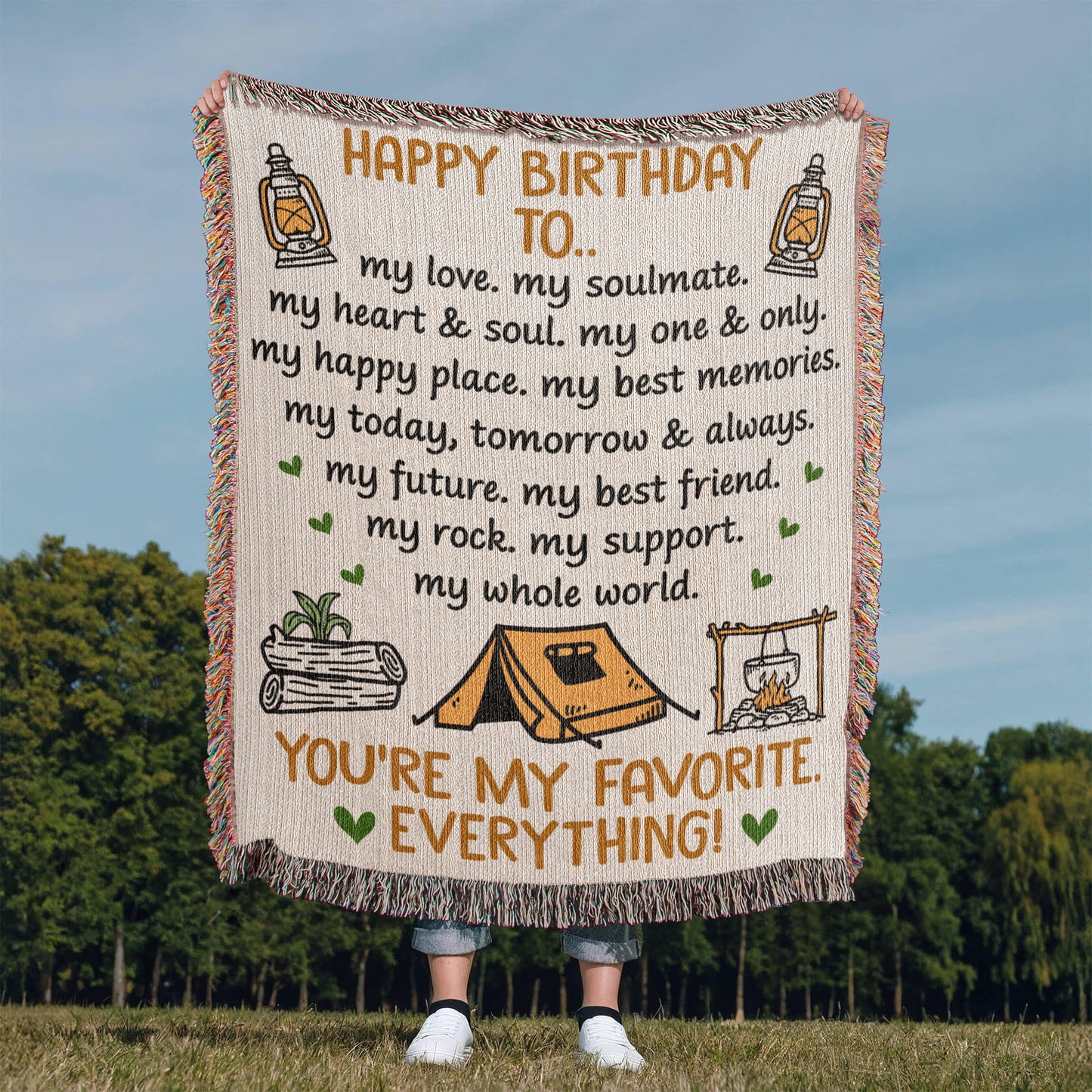 Happy Birthday to My Favorite Person 💛⛺