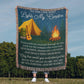 To the One Who Lights My Campfire – Cozy Camping Love Blanket 🔥🎒