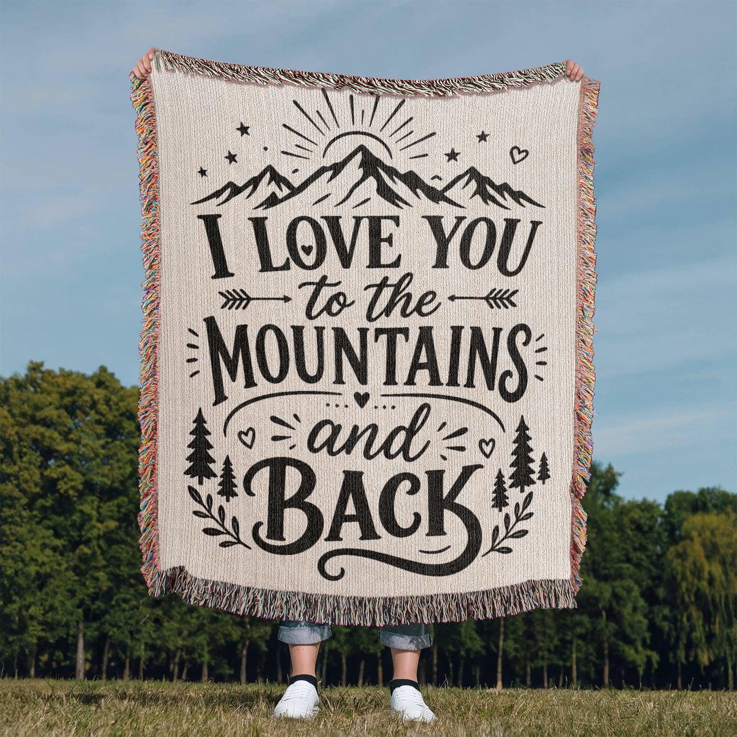 I Love You to the Moon and Back (Blanket)