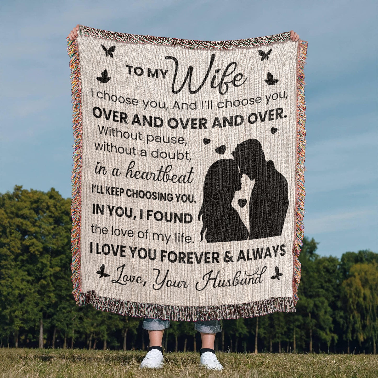 Love of My Life Blanket – Gift Wife Will Love