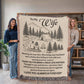 Camping Blanket Gift – For the Wife Who Turned Fate into Forever