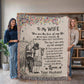 Timeless Love Sketch Blanket – A Gift for Wife