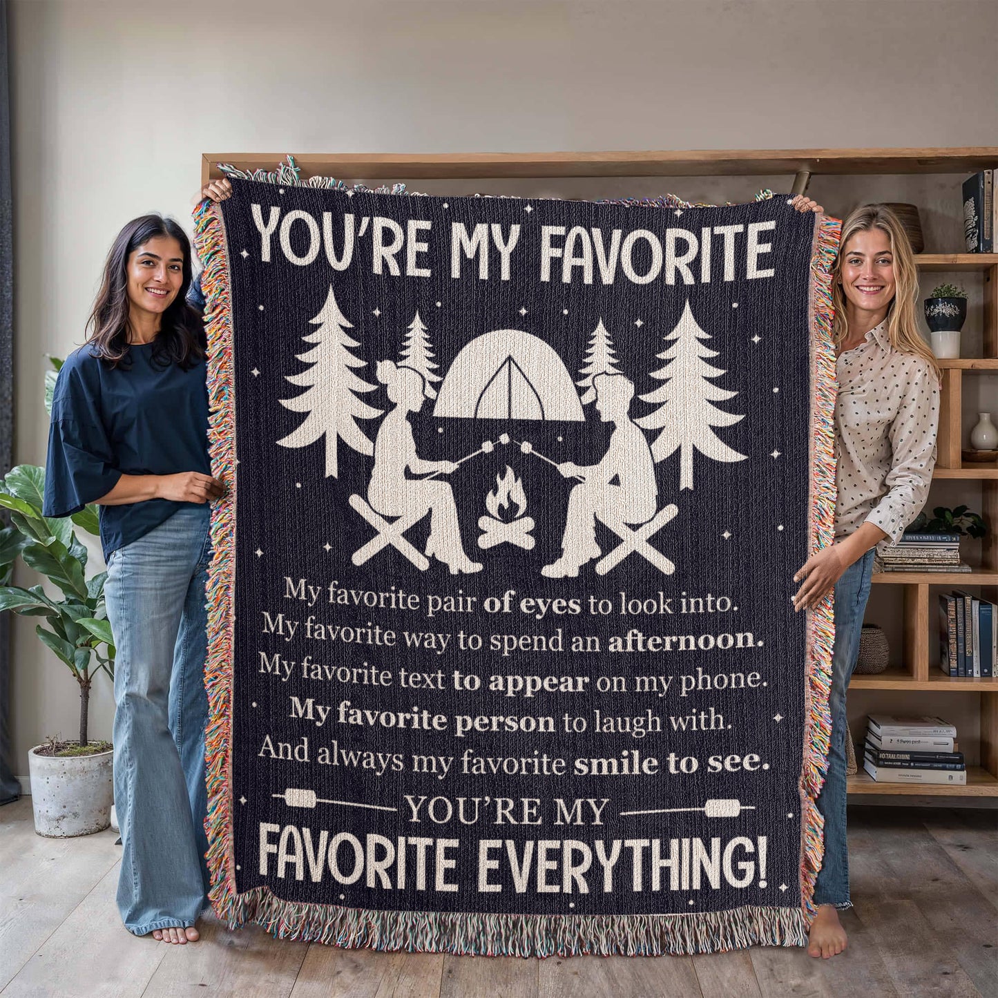 Camping Blanket Gift – For Your Favorite Person in the World